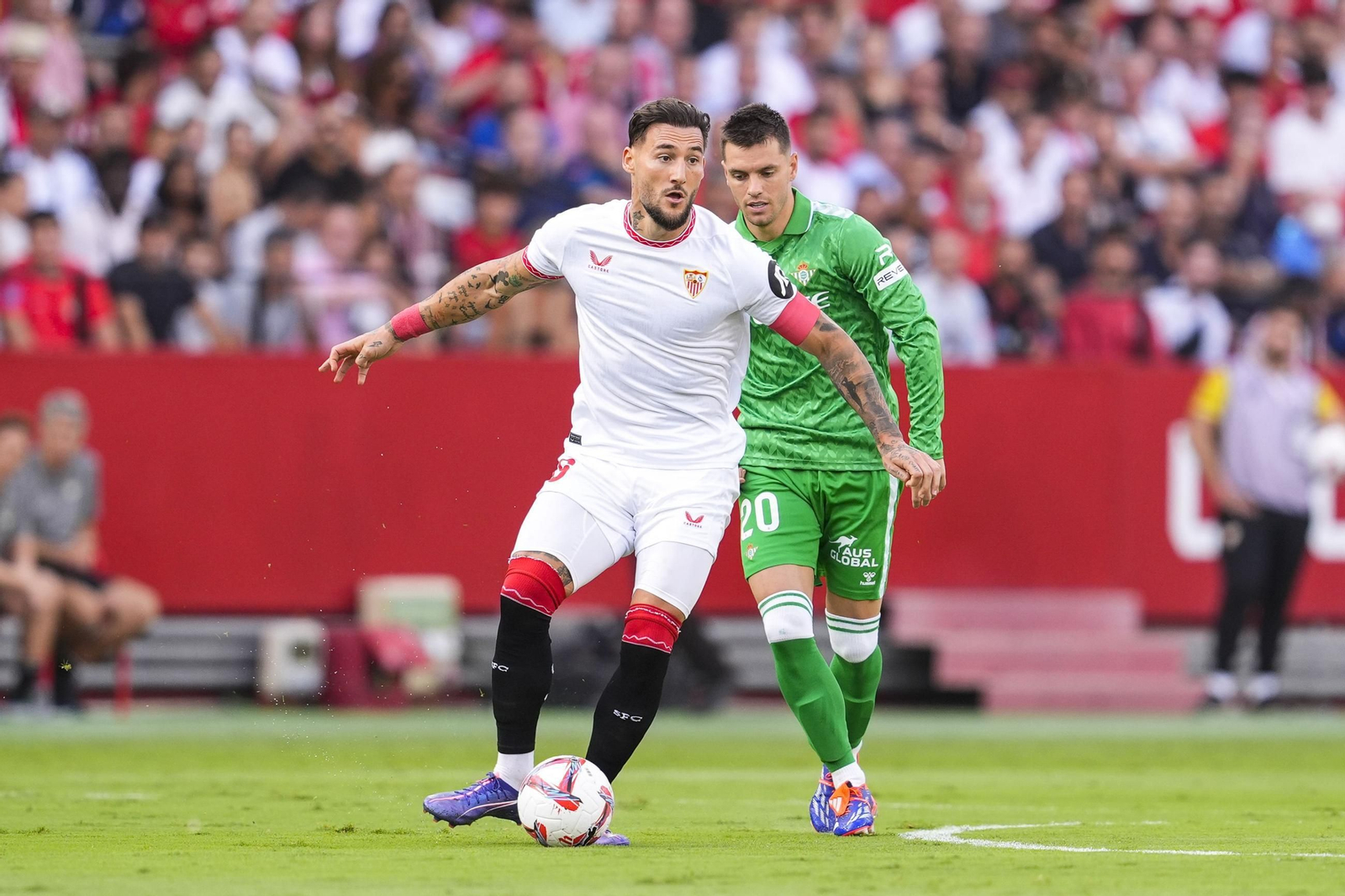 El derbi Sevilla-Betis, en imágenes