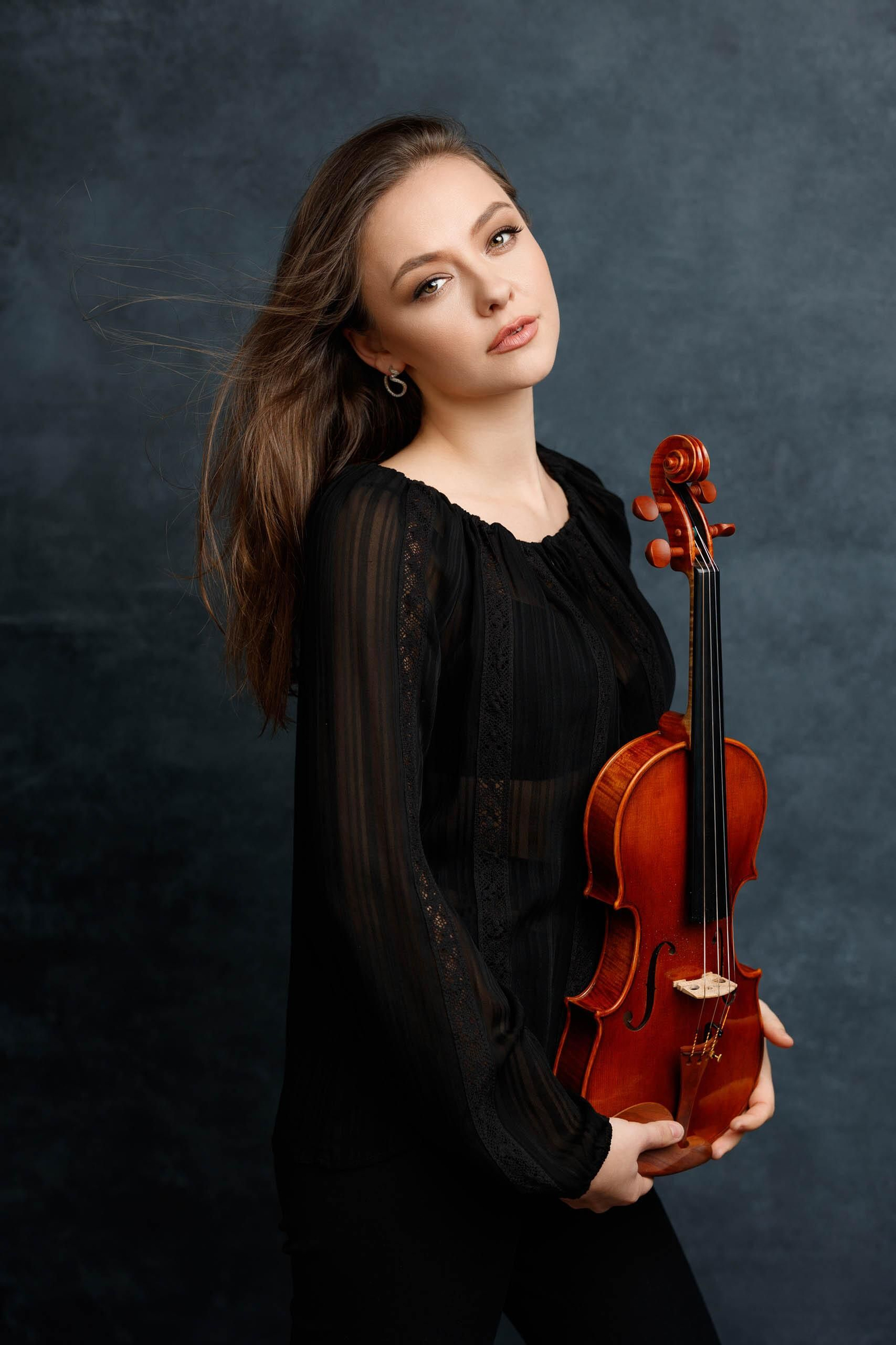 Una de las intérpretes destacadas, Alexandra Conunova. Una de las intérpretes destacadas, Alexandra Conunova.