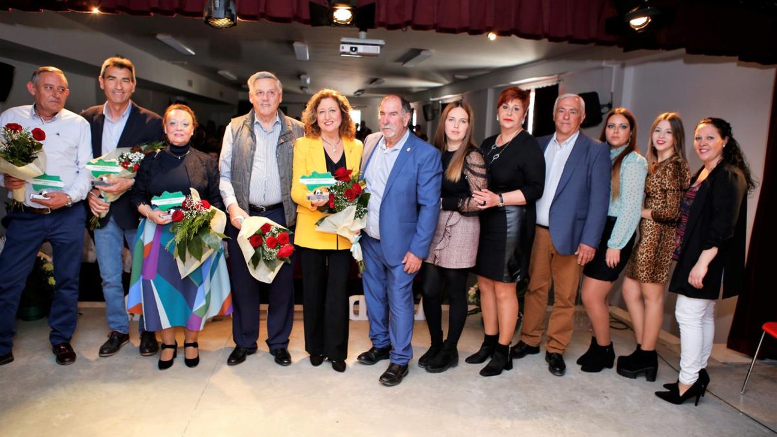 Todos los protagonistas de la jornada.