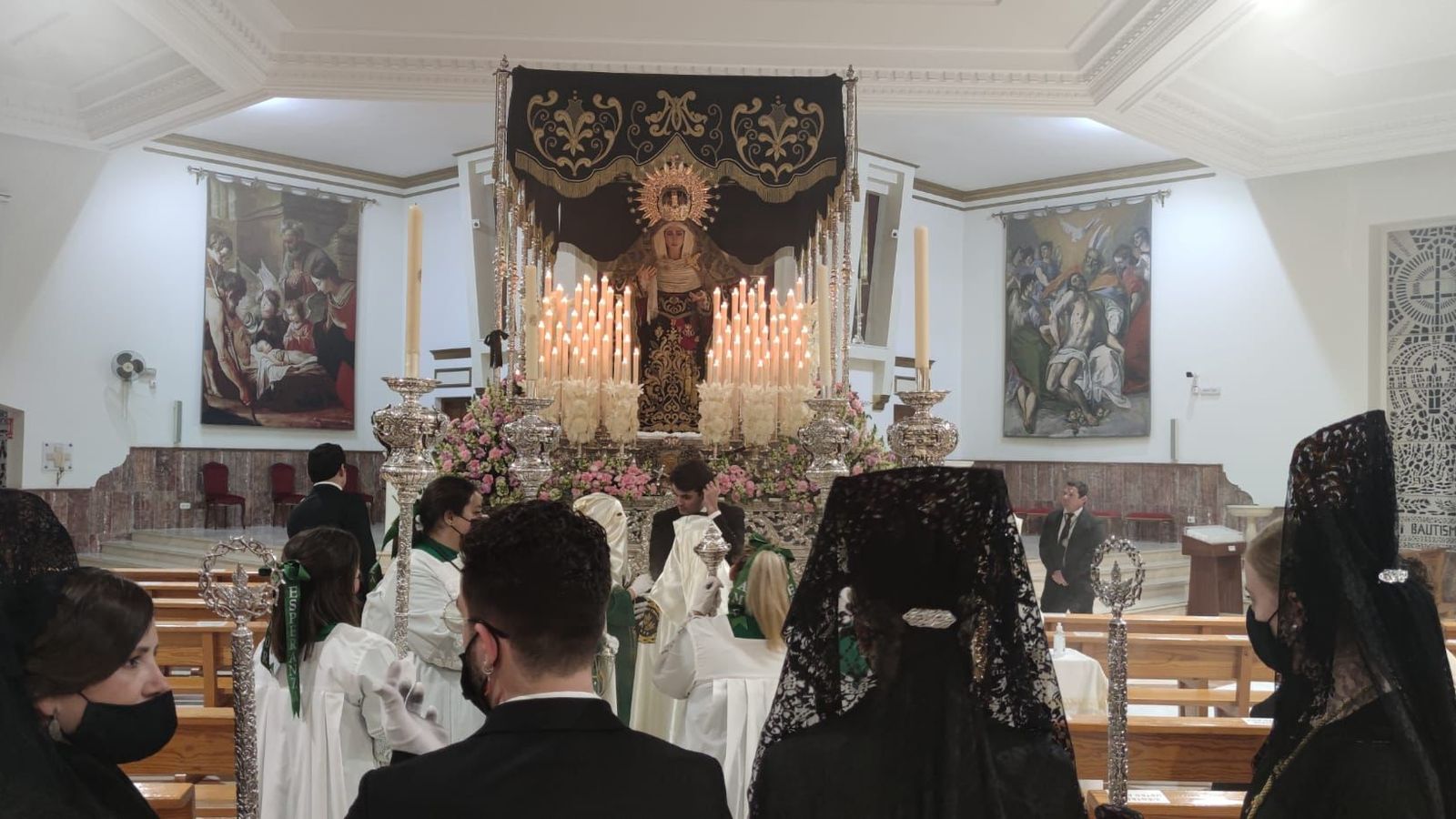 La advocación de Nuestra Señora de la Esperanza en la parroquia