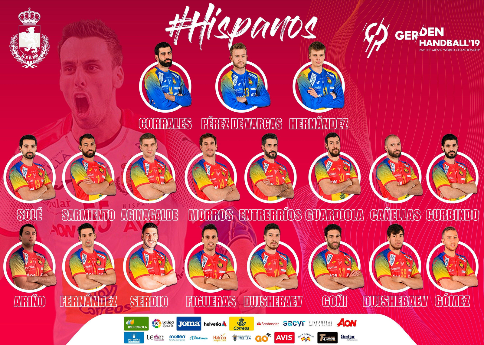 Los 'Hispanos' entrenarán en Almería para el Mundial.