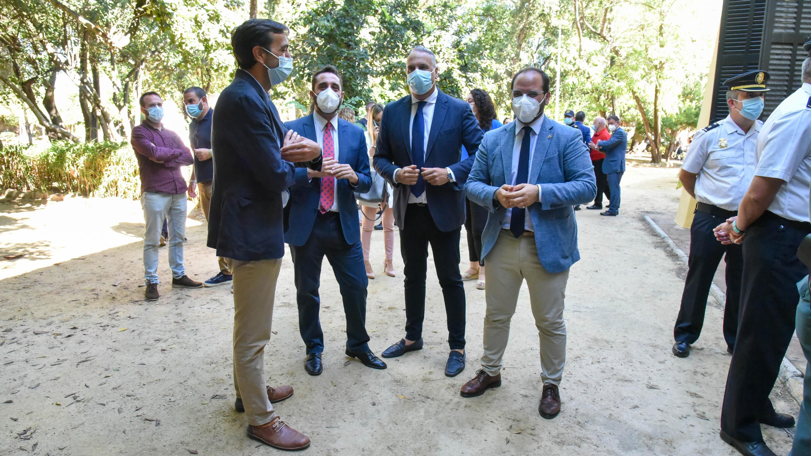 Las fotos de la entrega de la medalla de la Mancomunidad