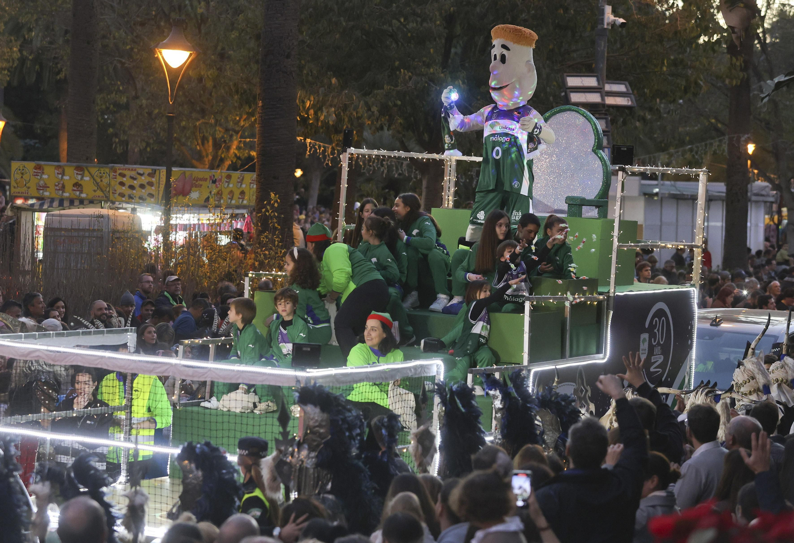 Las fotos de la Cabalgata de Reyes Magos en Málaga