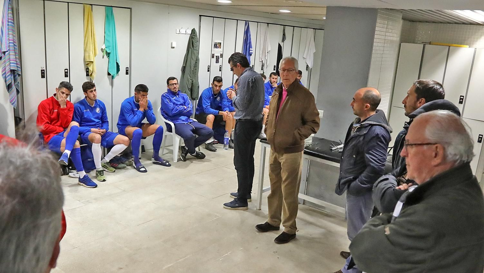 Imágenes de la despedida de Masegosa