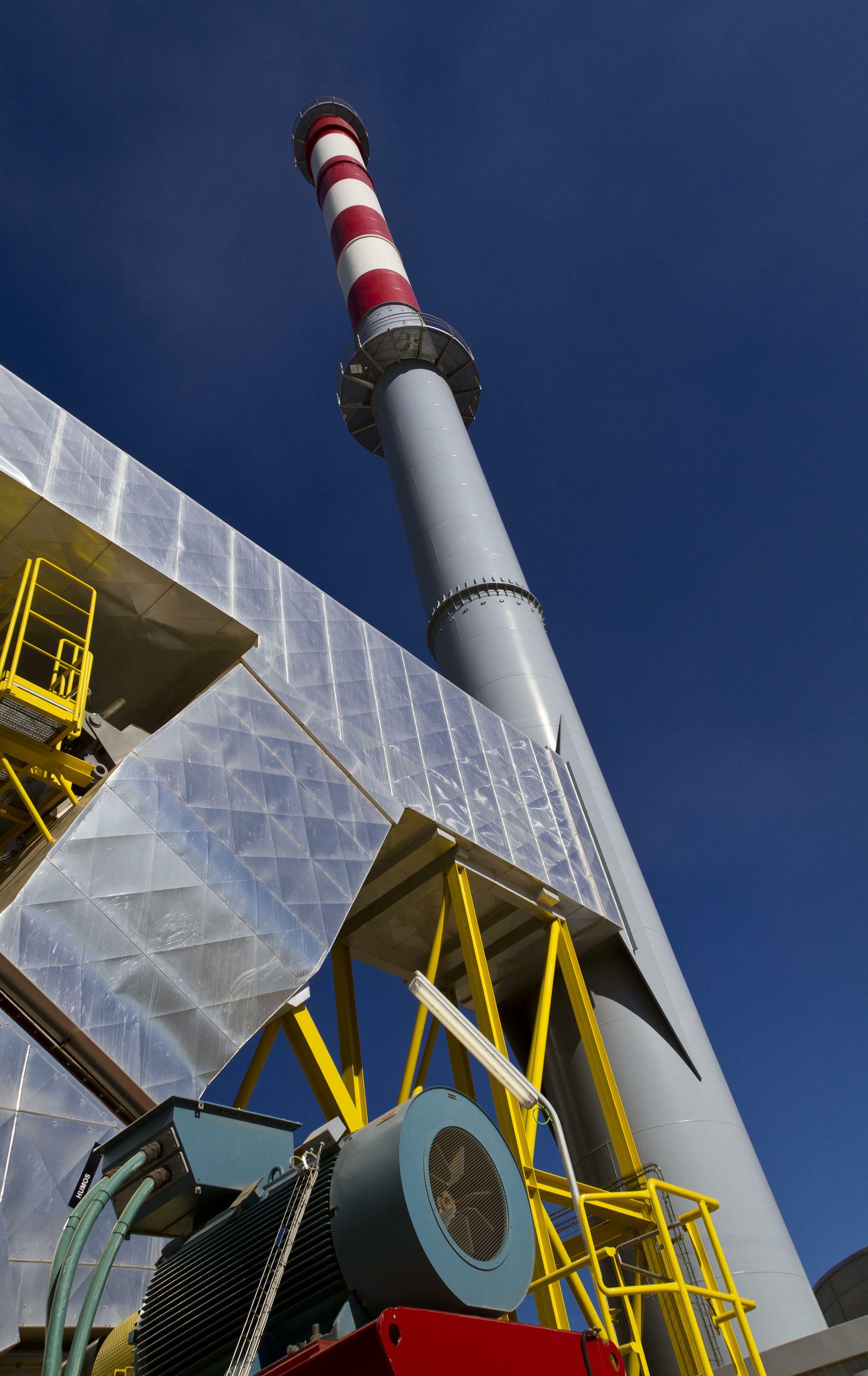 Centro de operaciones de Ence en Huelva.