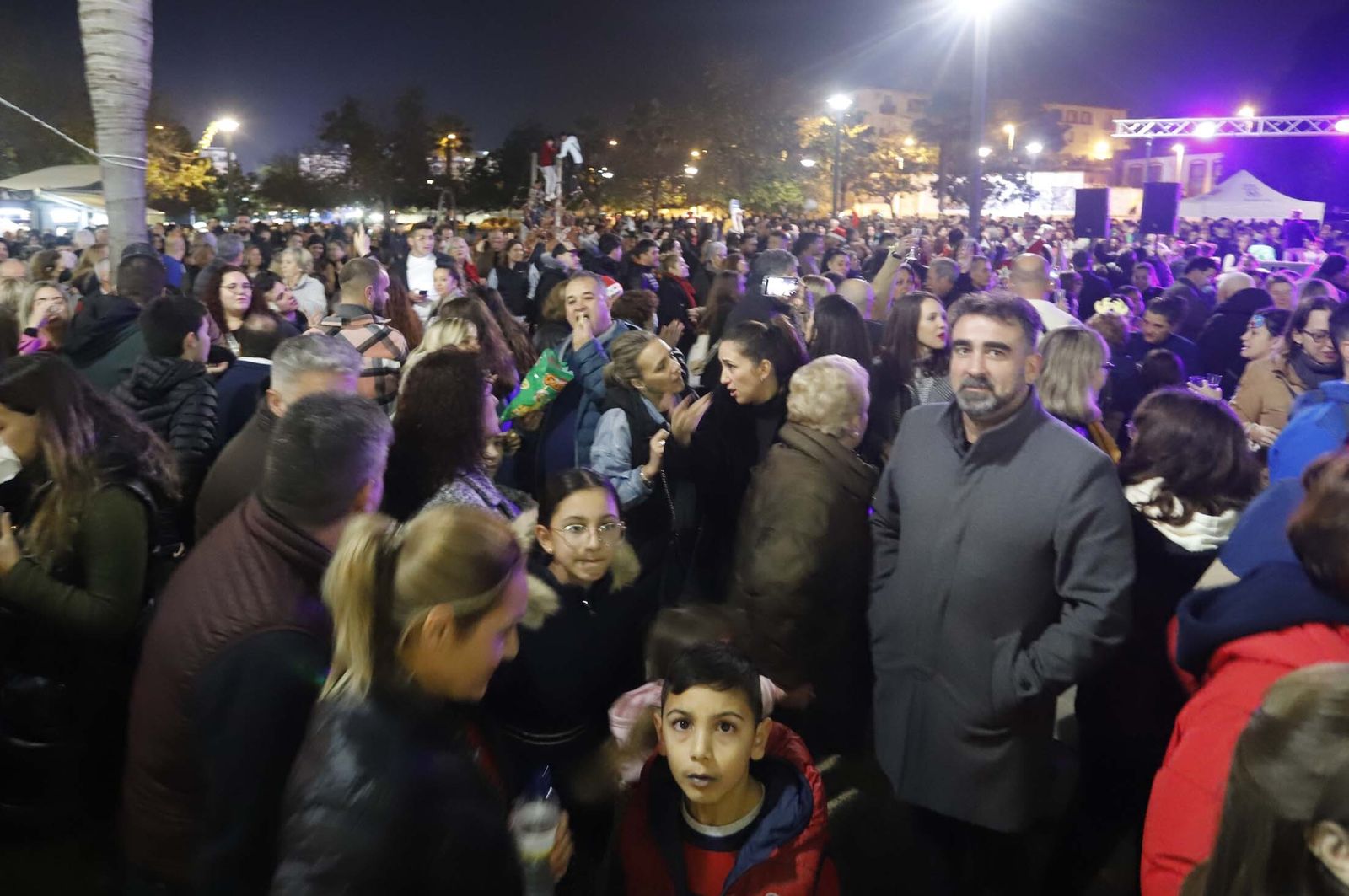 Imágenes de las campanadas de Isla Chica
