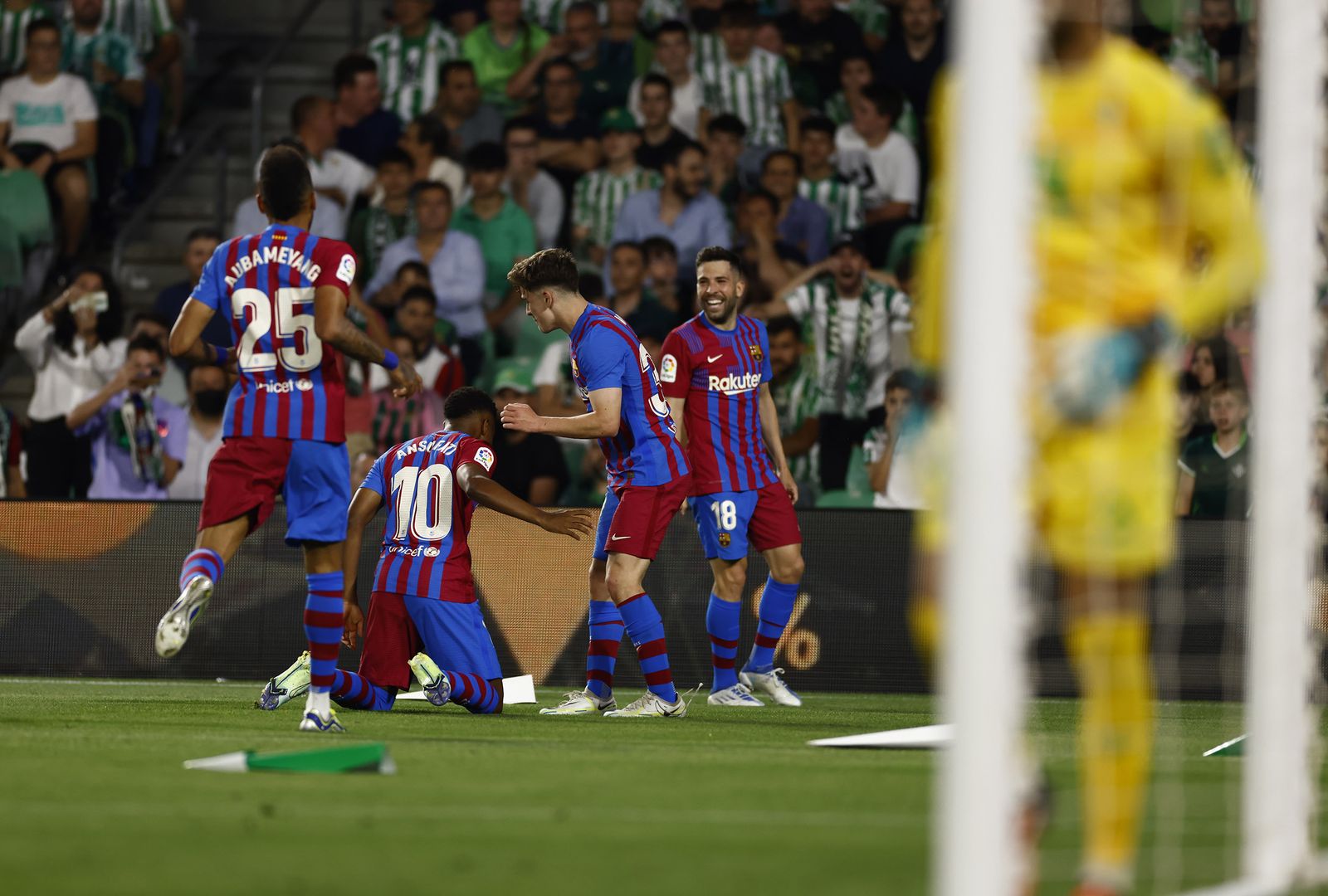 Las imágenes del Betis-Barcelona