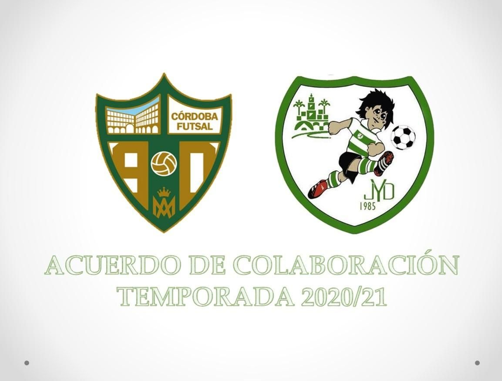 Logos del Córdoba Futsal y del CD Juanín y Diego