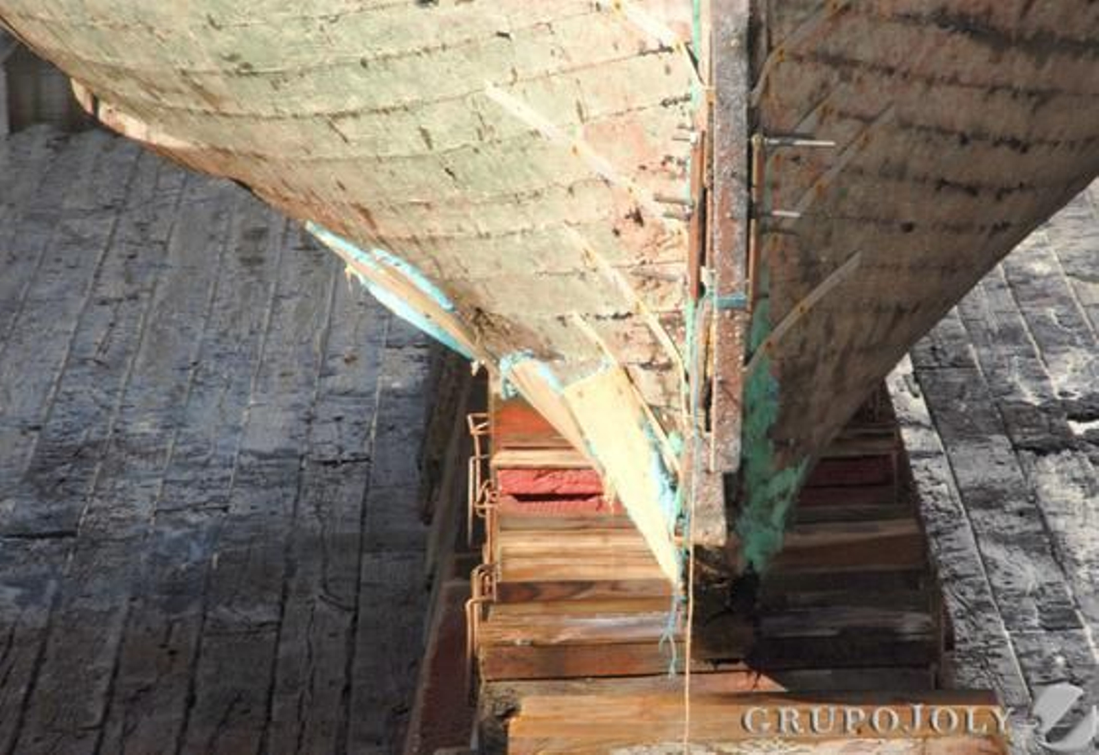 El Vaporcito se encuentra ya en el dique seco de los astilleros de San Fernando a la espera de una decisión sobre su futuro.

Foto: Elias Pimentel