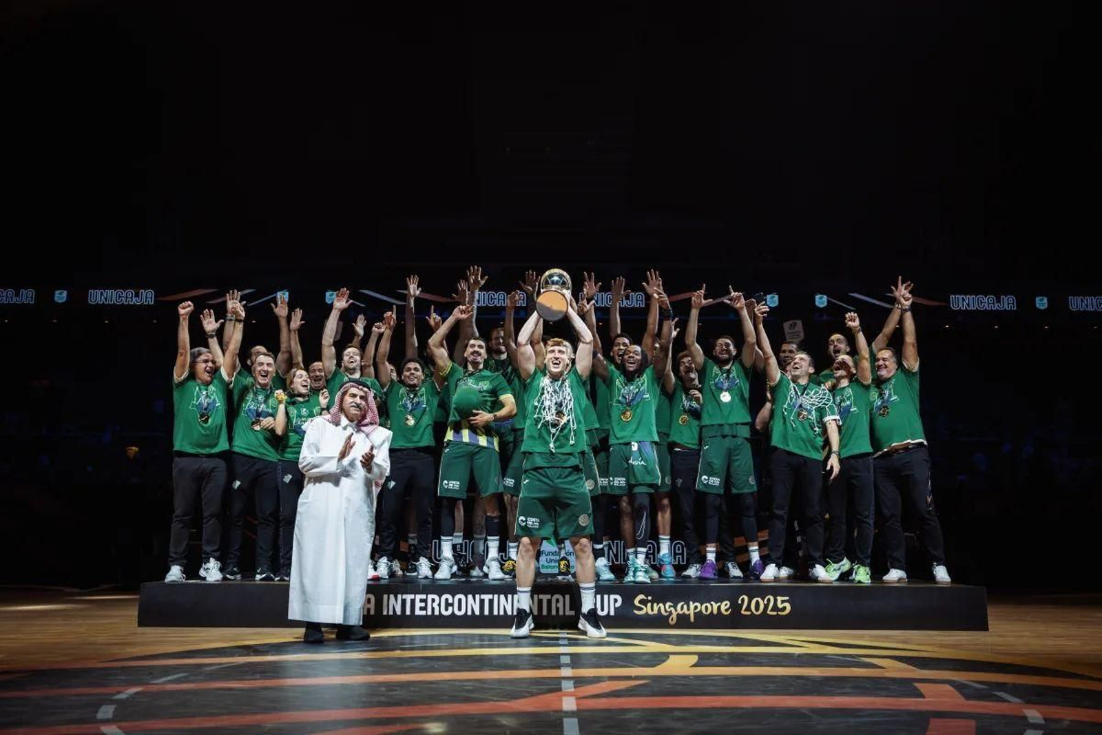 Las fotos del Unicaja campeón en la Copa Intercontinental
