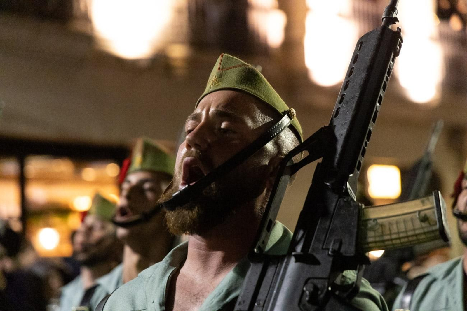 La Legión y el Cristo de la Buena Muerte es uno de los binomios de la Semana Santa.