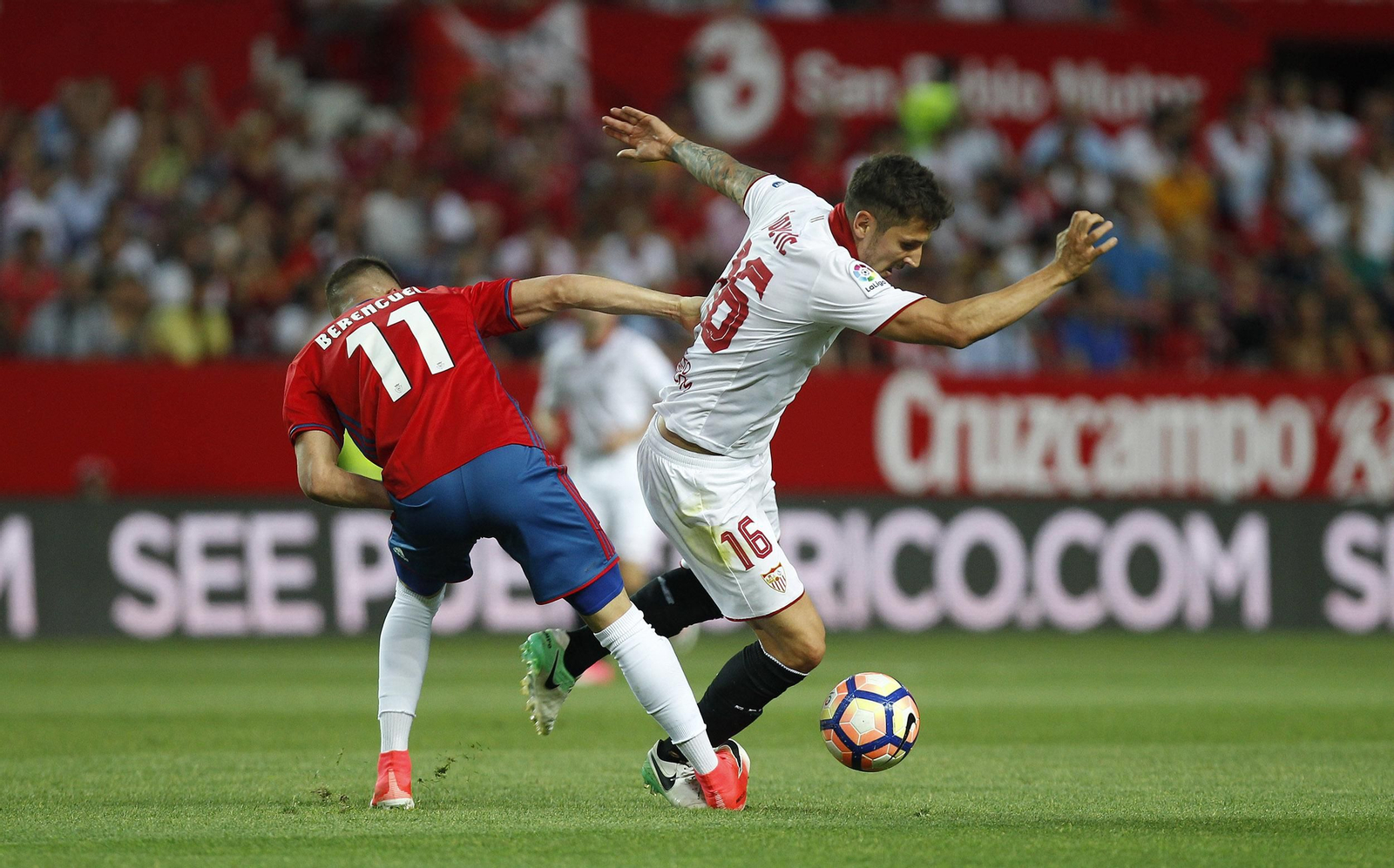 El Sevilla FC-Osasuna, en imágenes