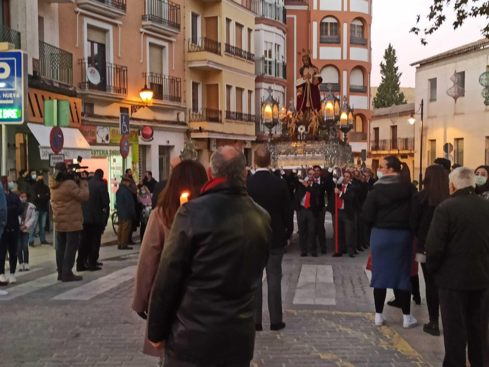 El traslado de las tallas de Pedro Muñoz de Toro en Lucena, en fotografías