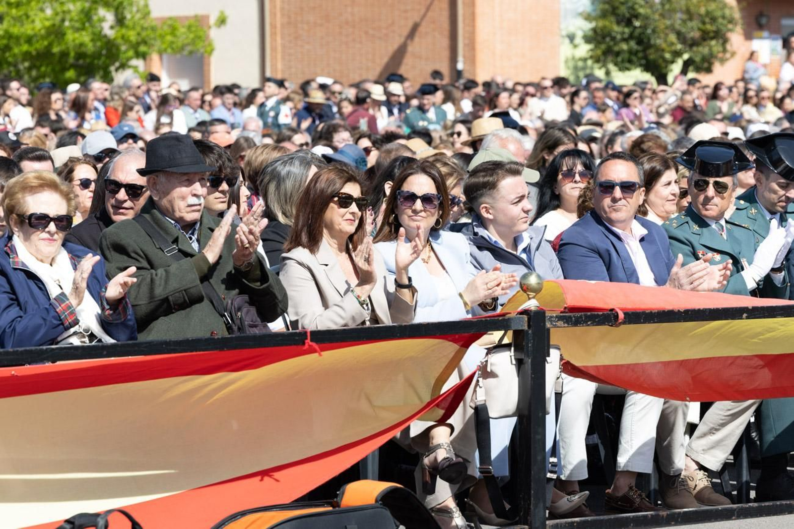 Jura de bandera de la 130ª promoción de guardias civiles de la Academia de Baeza