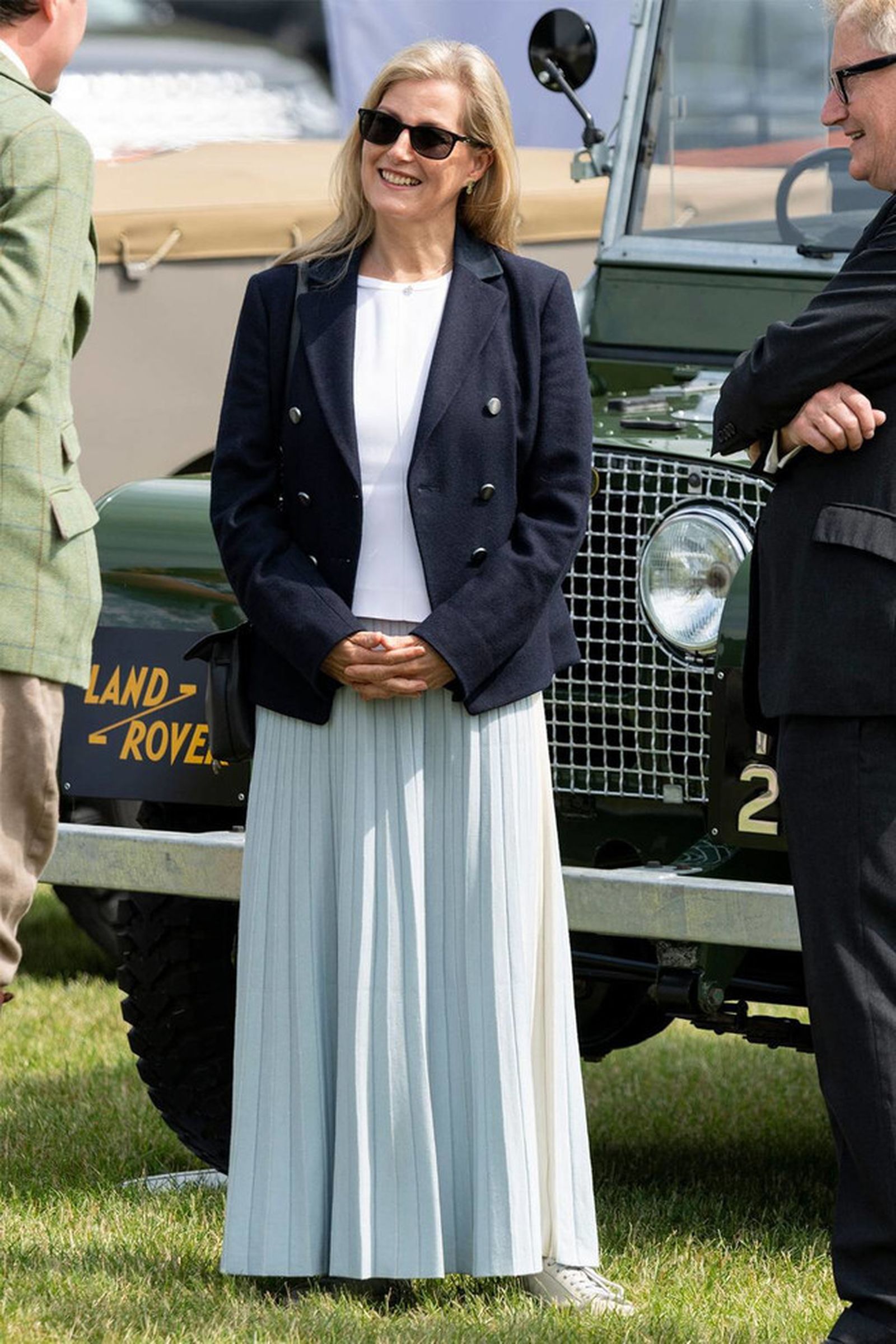 La condesa de Wessex, a su llegada al 'Royal Windsor Horse'.