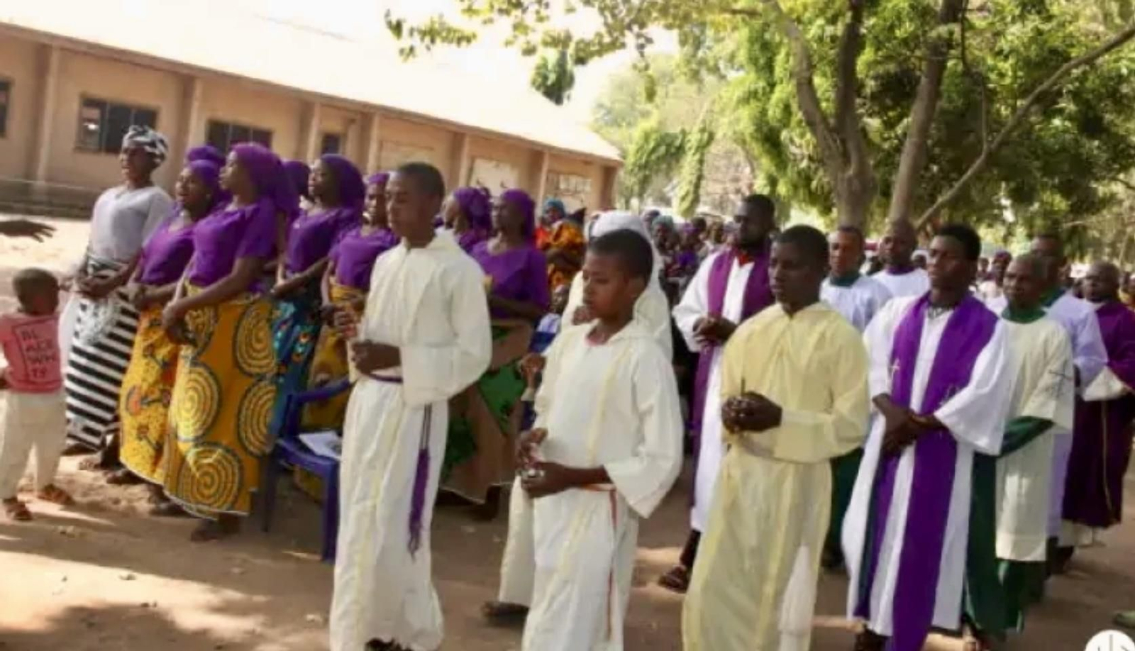 Cristianos en Nigeria.