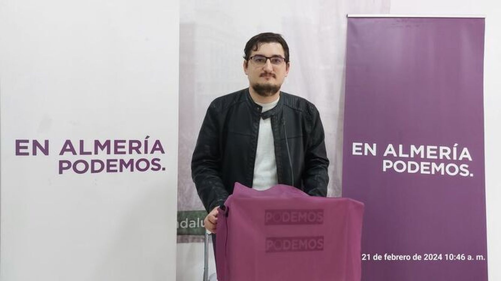 José Lorenzo López, concejal de Podemos.
