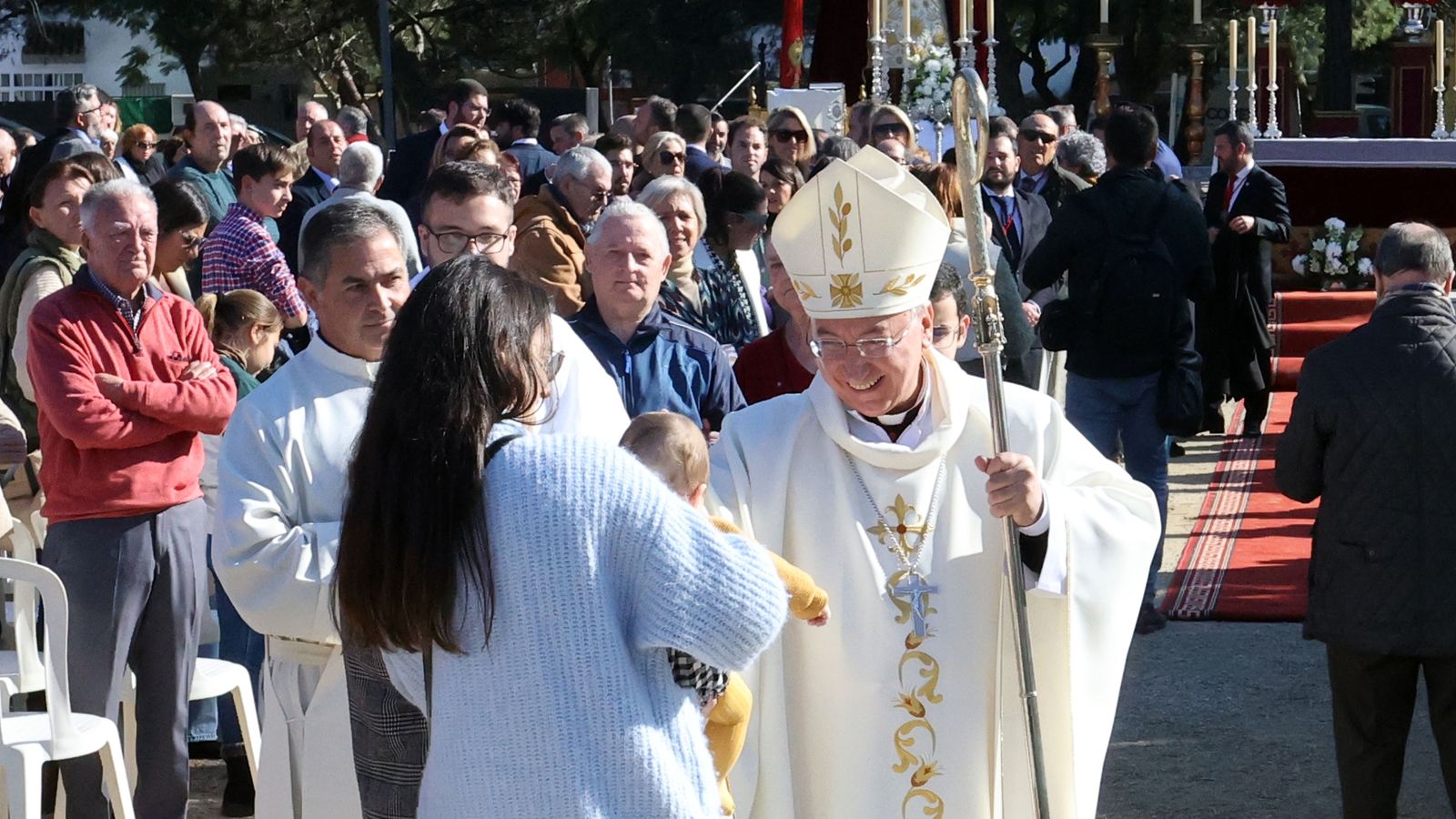 Misa por el X Aniversario de las Hermandades Cristo de la Sed y Salud de San Rafael