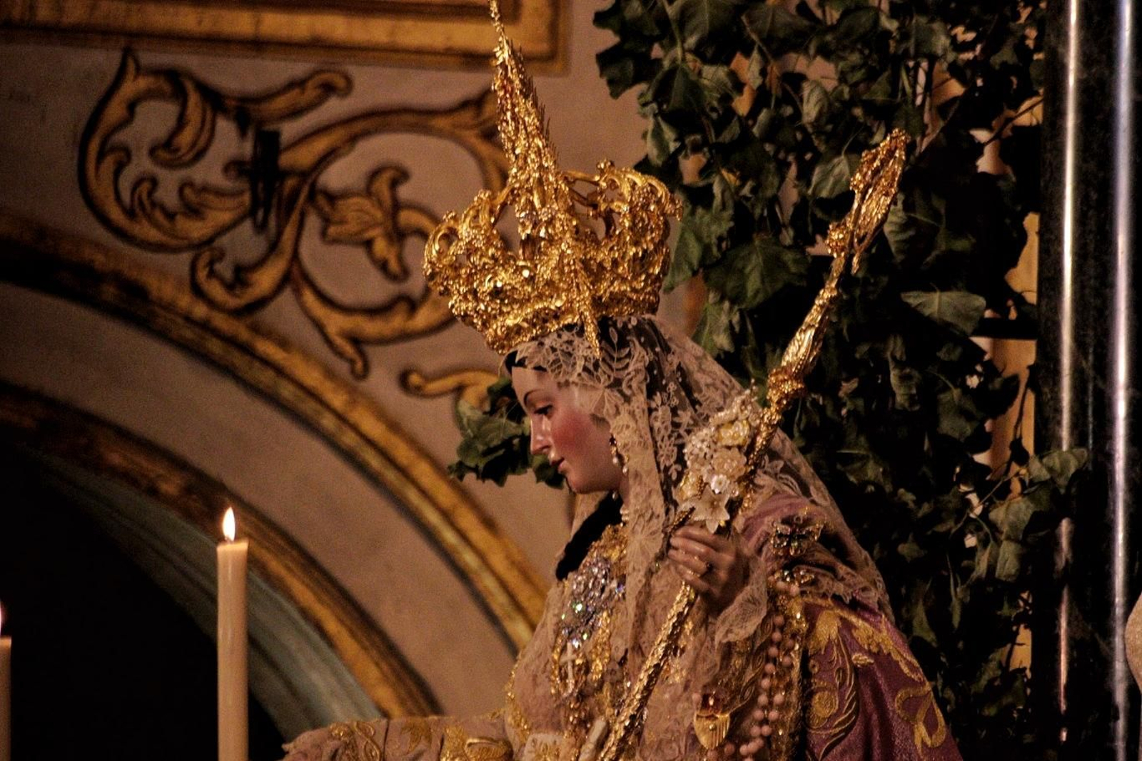La Divina Pastora de las Almas ya tiene su corona.