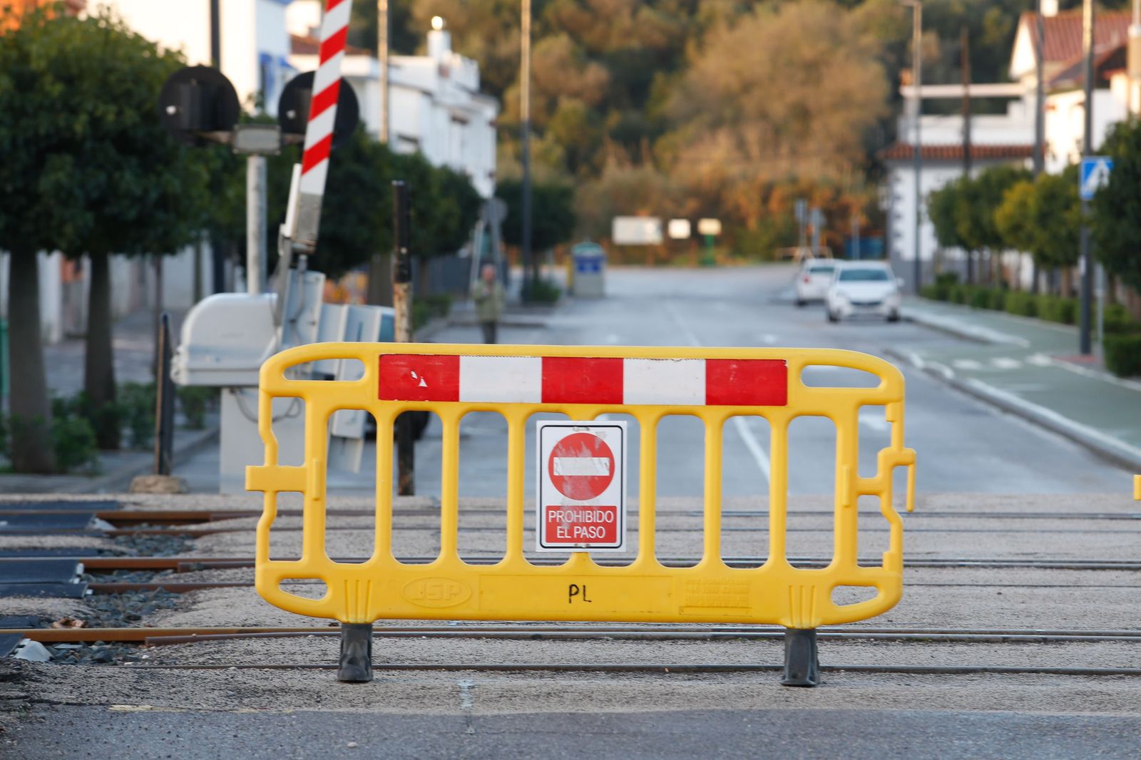 Las fotografías de Guadarcote, el río Guadarranque y la Estación de San Roque tras el paso de la borrasca Francis