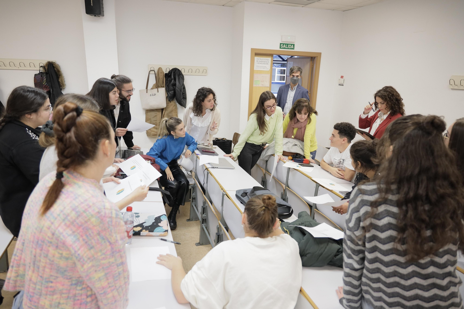 Participantes en uno de los talleres.