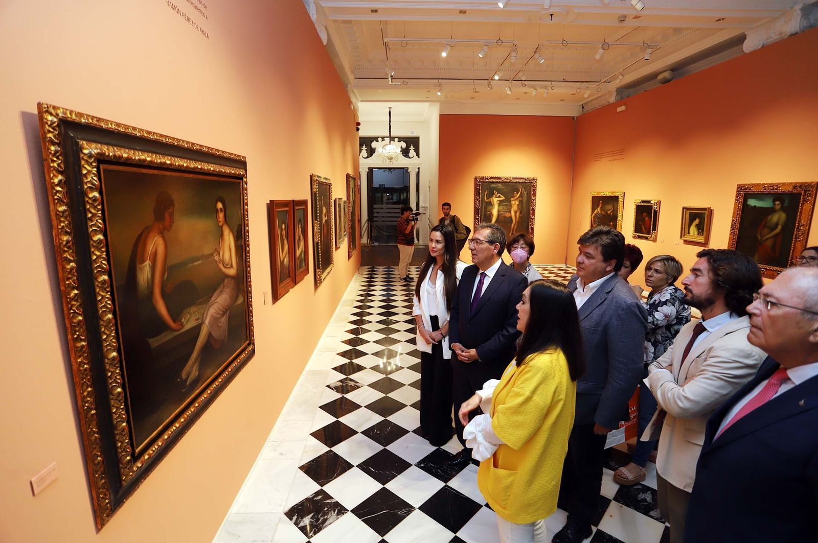 Inauguración de la exposición 'Julio Romero de Torres. El sentimiento místico', en imágenes
