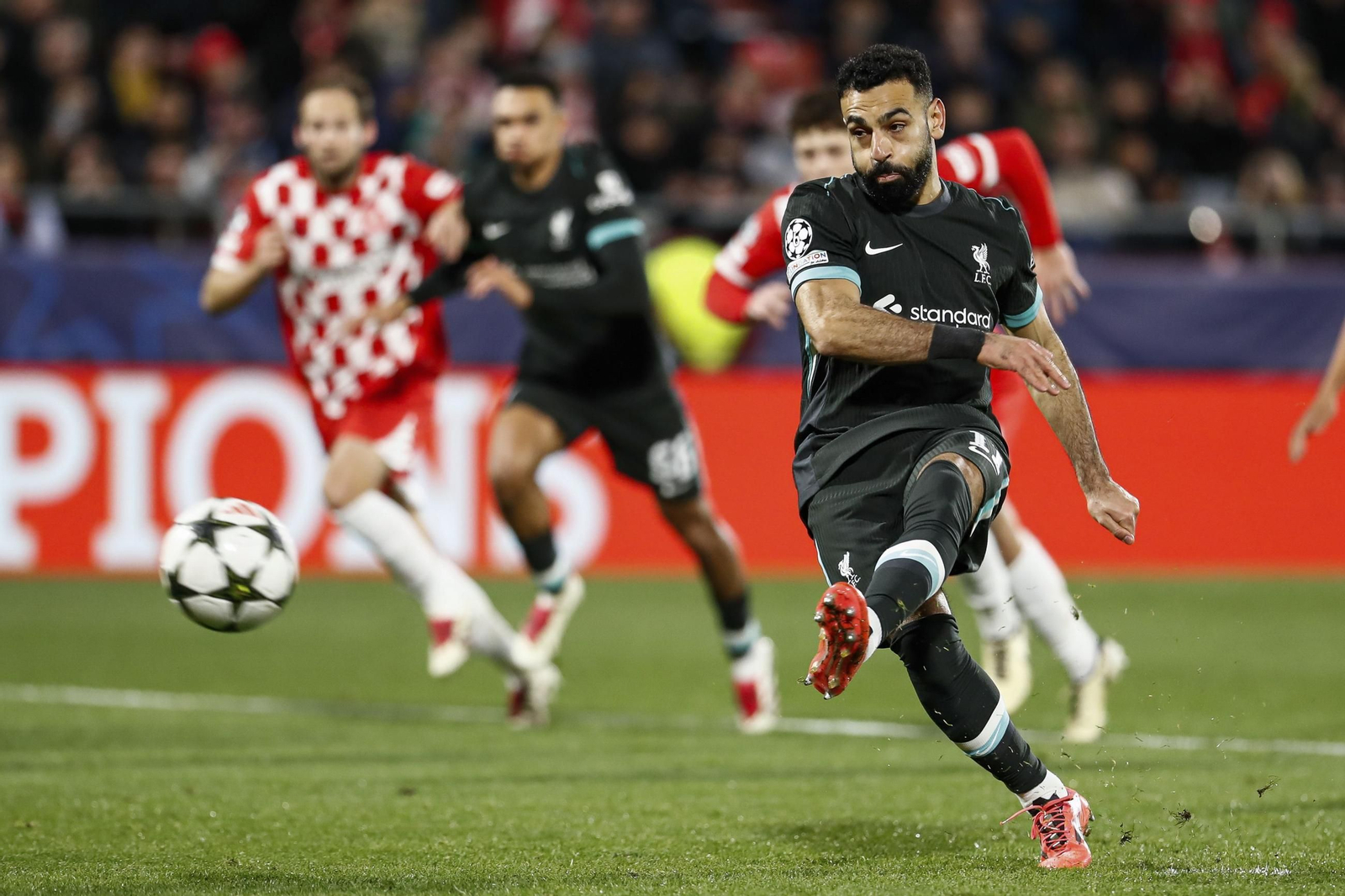 Las fotos del Girona - Liverpool