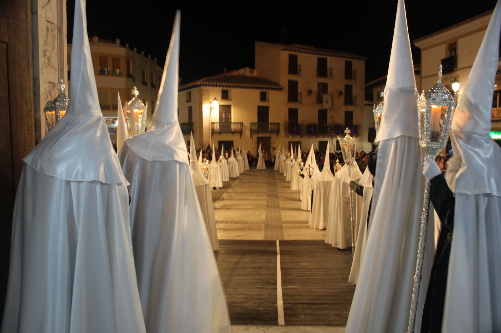 Las imágenes de las procesiones del Jueves Santo en Vélez Rubio