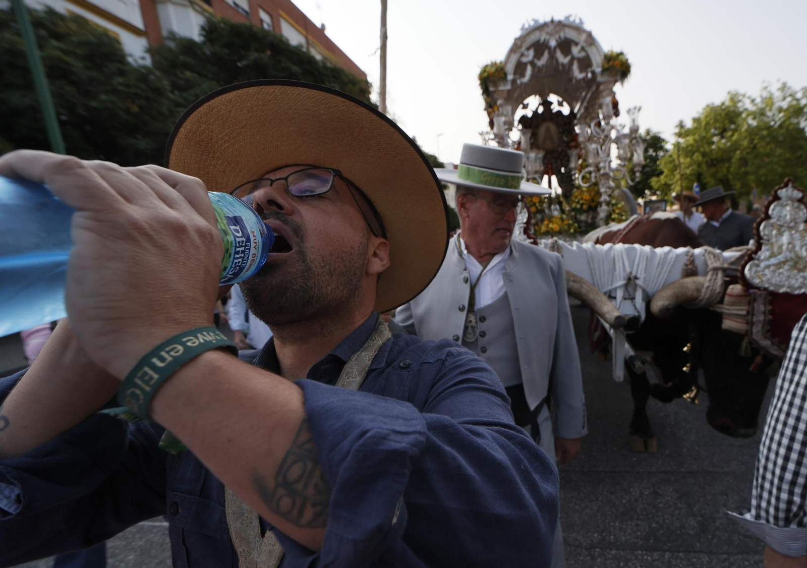 La salida de la Hermandad del Cerro en imágenes