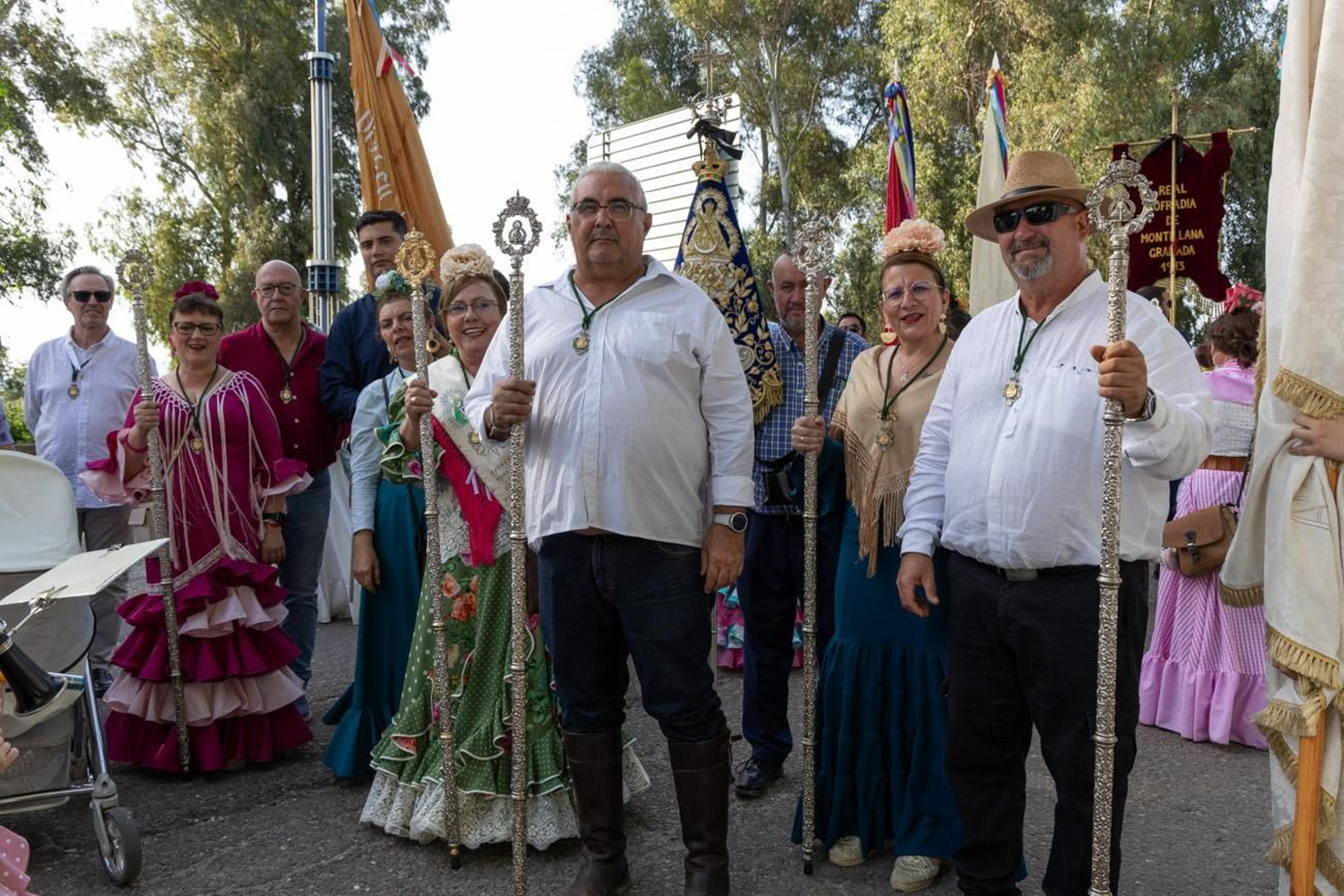 Recepción de Cofradías de la Romería de La Virgen de la Cabeza en Andújar