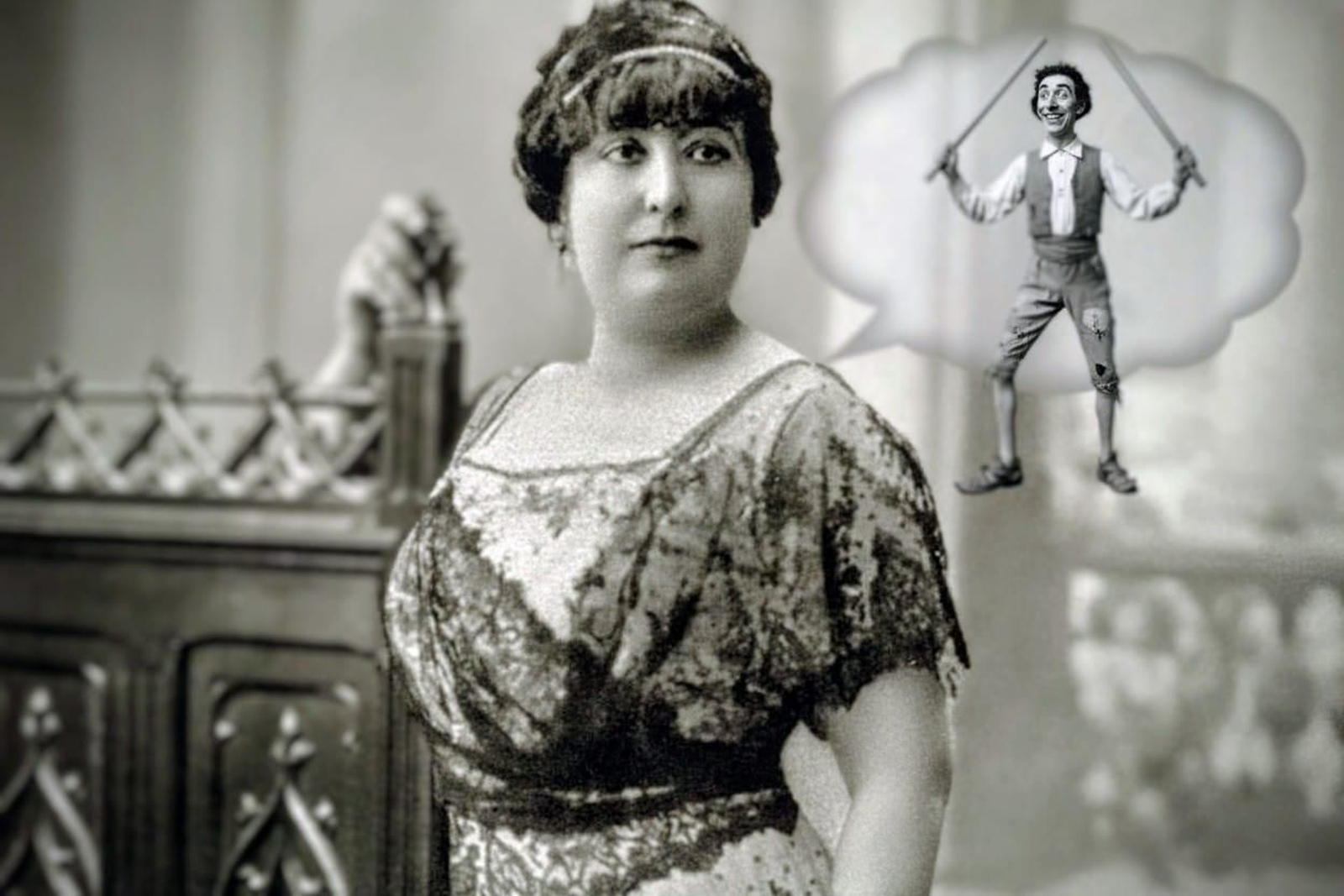 Carmen de Burgos y 'Perico el de los palotes'