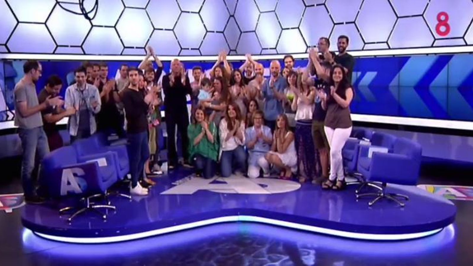 El equipo de 'Arucitys' cierra su etapa en 8tv