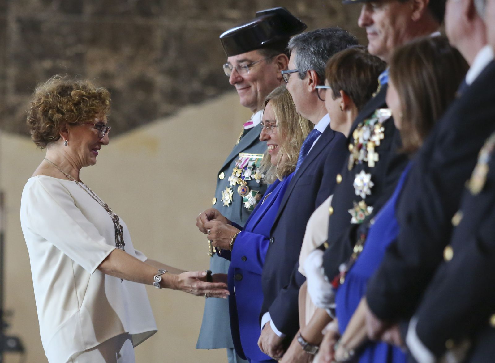 Las fotos del día del patrón de la Policía Nacional en Málaga