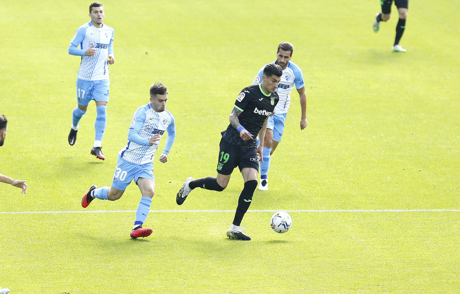 Las fotos del Málaga - Leganés