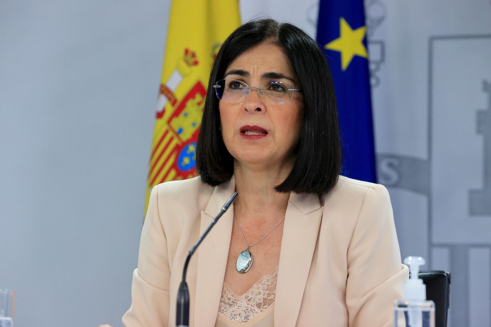 Darias comparece tras la reunión del Consejo Interterritorial del Sistema Nacional de Salud