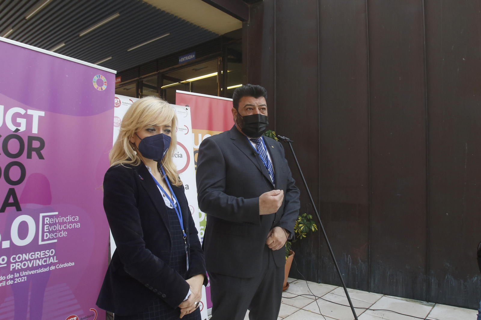 Carmen Castilla y Vicente Palomares.