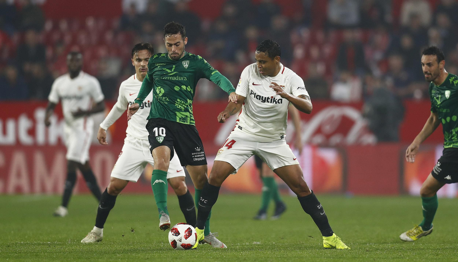 El Sevilla FC-Villanovense, en imágenes