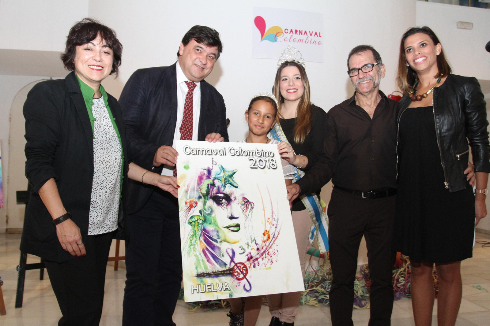 Imágenes de la elección del cartel del Carnaval Colombino 2018.