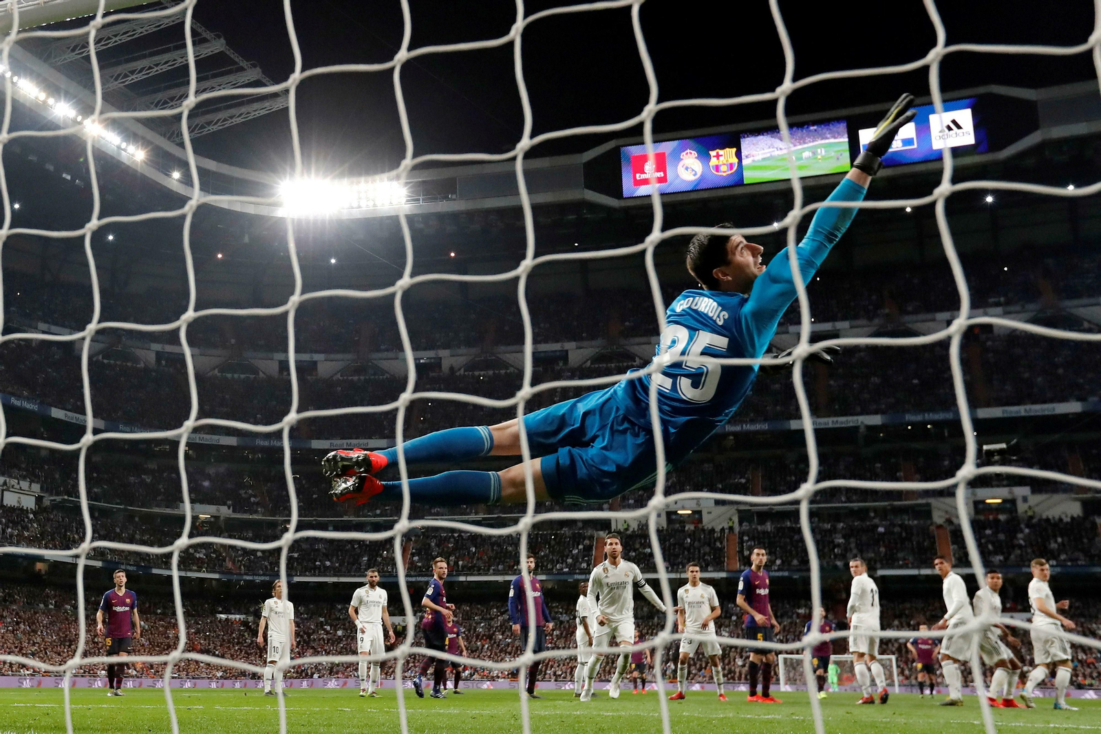 Las imágenes del Real Madrid-Barcelona