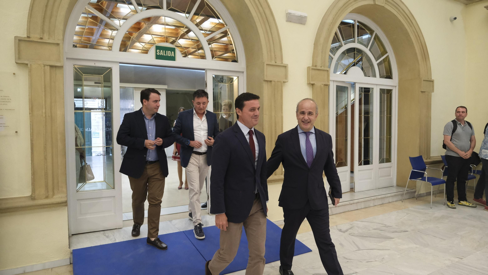 Recibimiento de la Diputación de Almería a los Directores de los centros UNED de España