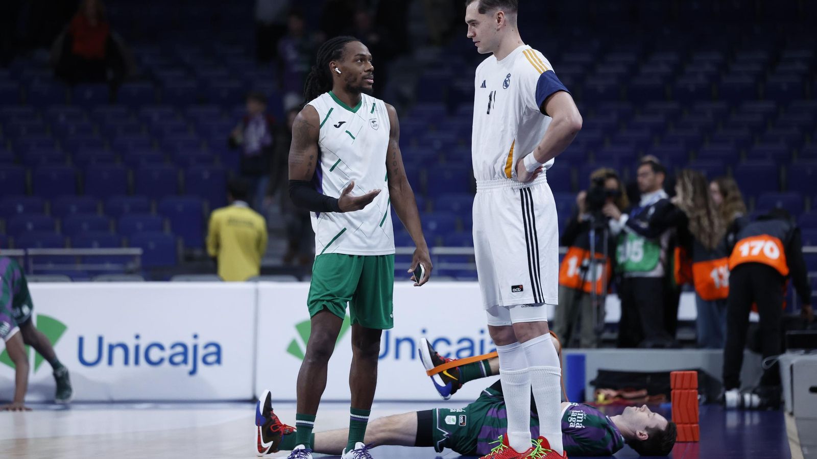 El Real Madrid-Unicaja, en fotos