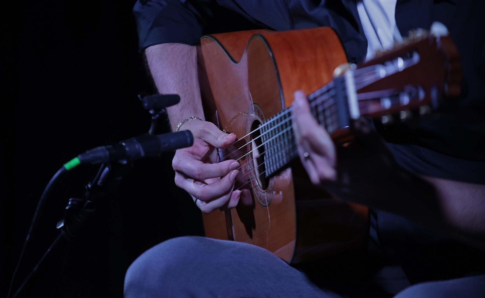 Fotos del concierto de Dani de Morón en el Centro de Interpretación 'Paco de Lucía' de Algeciras