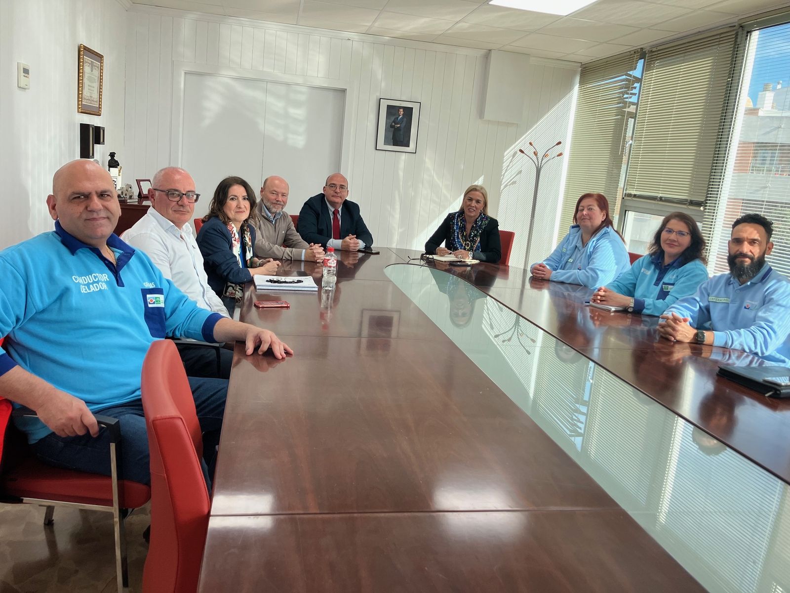 Encuentro de la delegada de Salud con responsables del Servicio de Urgencias de Atención Primaria