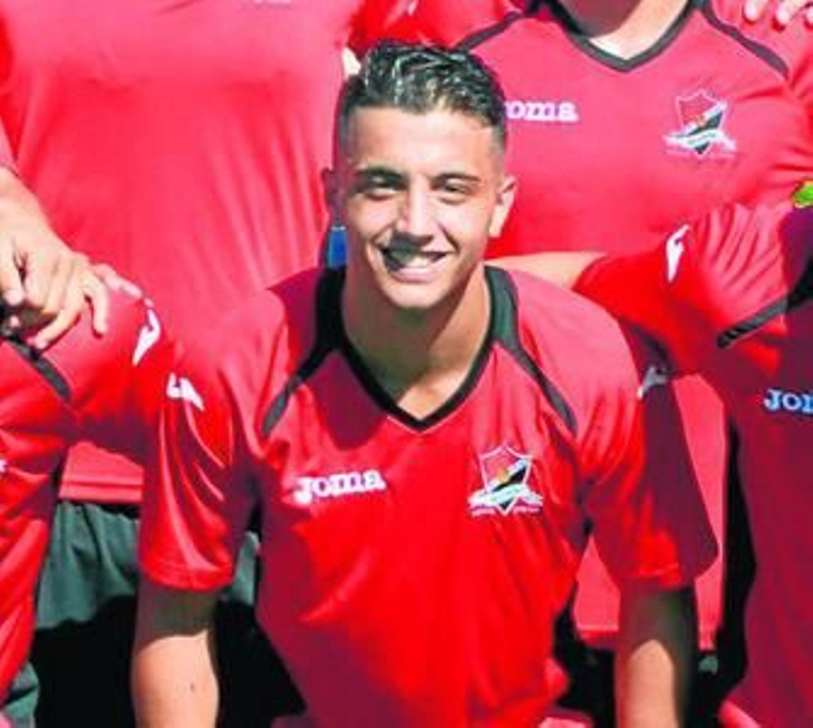 Kevin Sedeño, con el San Pedro durante la pretemporada