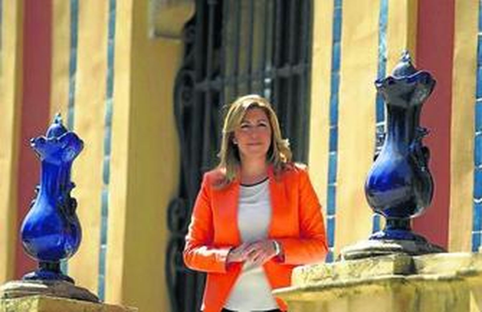 Susana Díaz, en el Palacio de San Telmo.