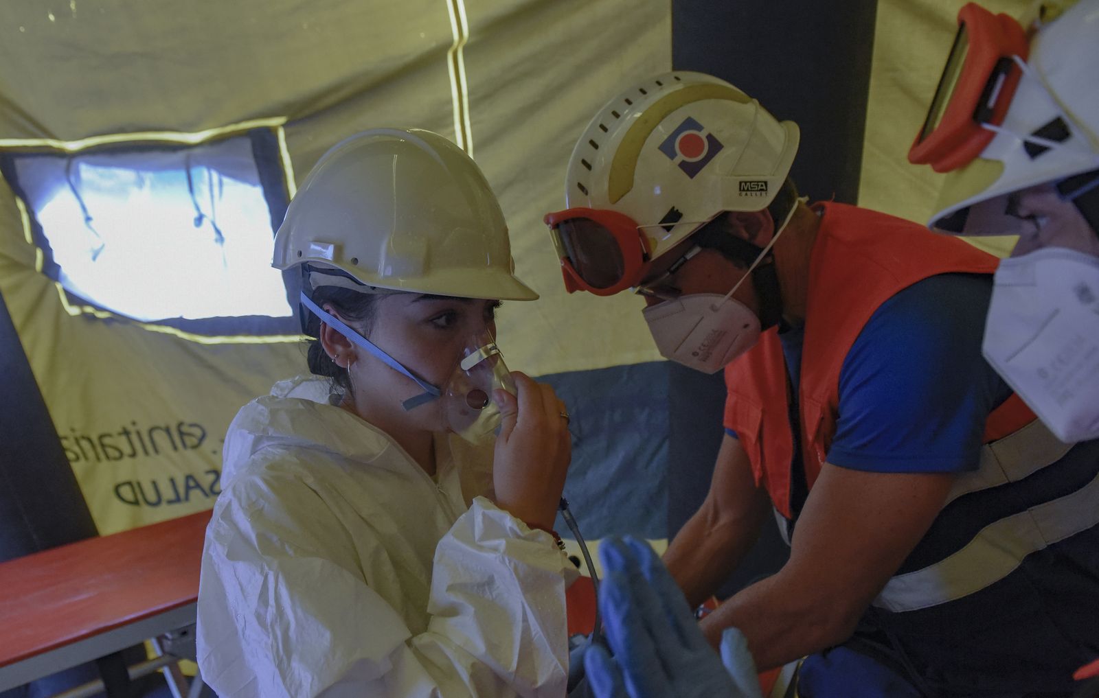 Simulacro de emergencias para la preparación ante una catástrofe meteorológica