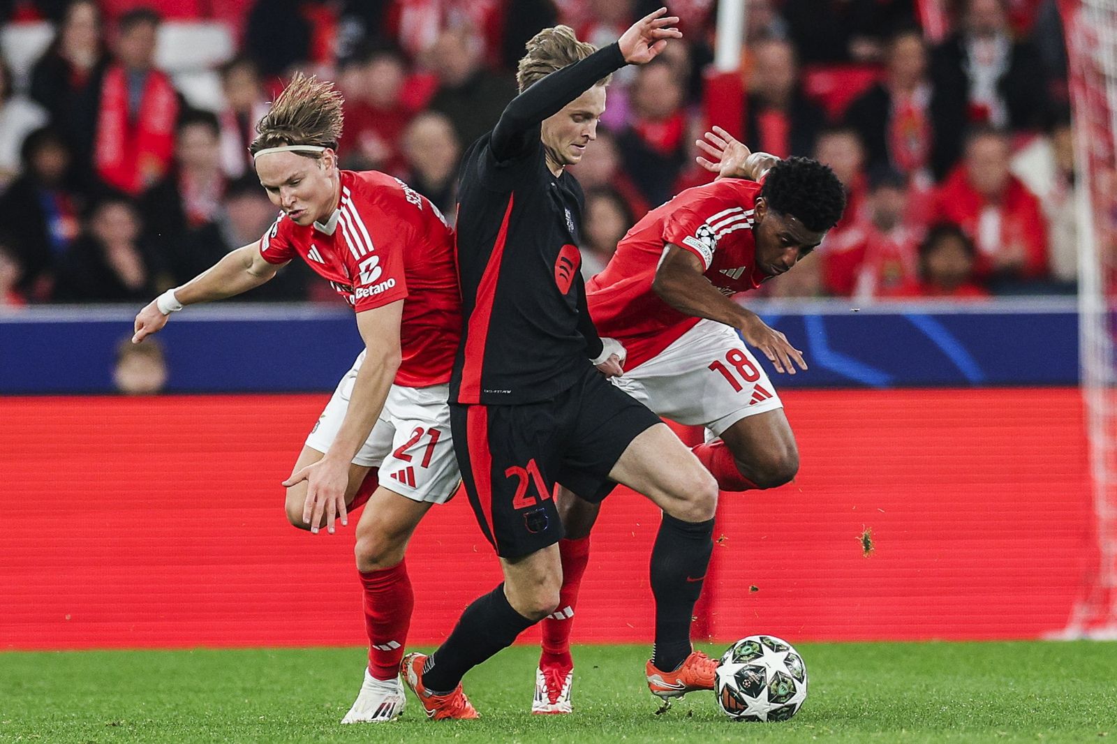 Las fotos del Benfica - Barcelona