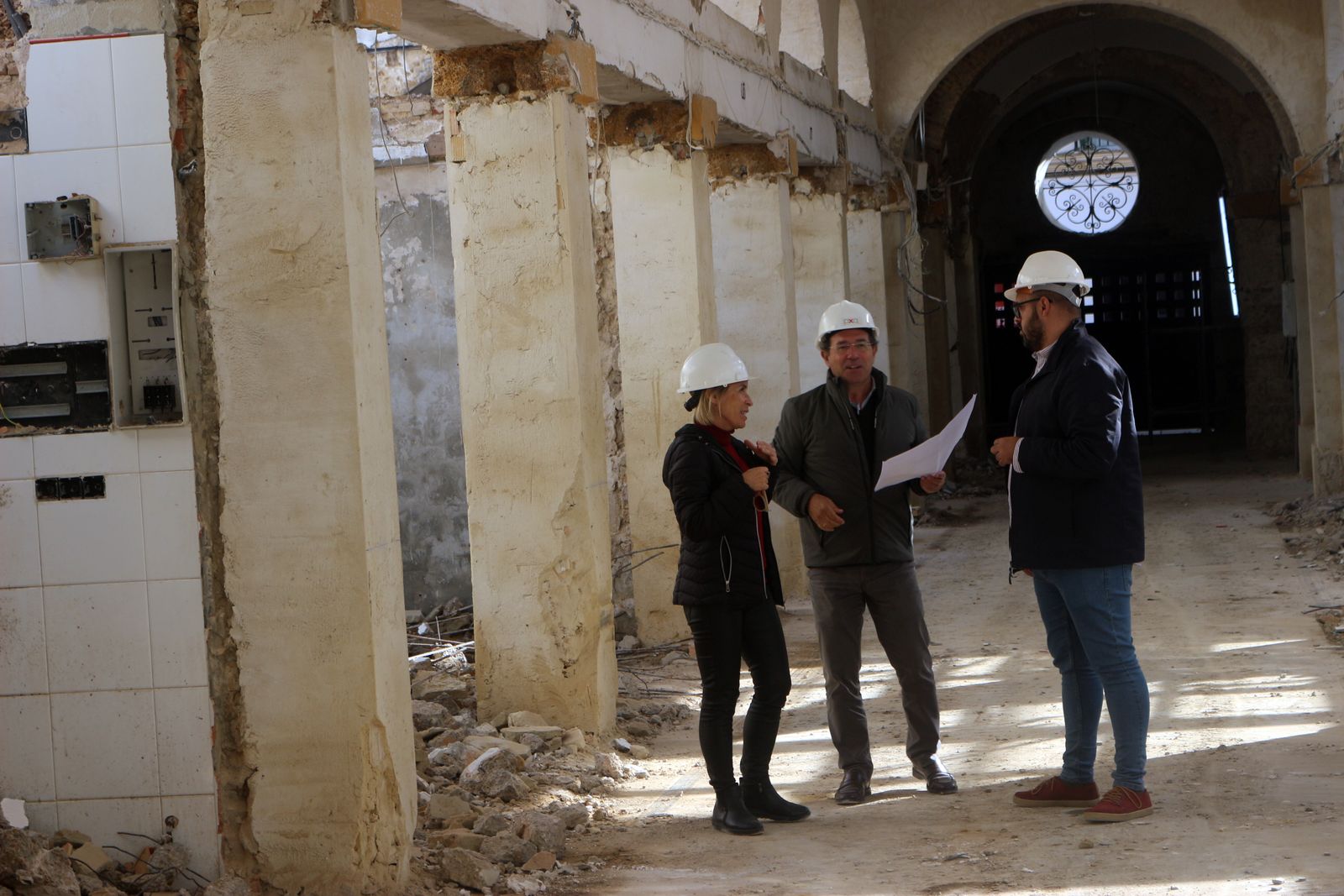 Las obras del Mercado de Abastos de Puerto Real