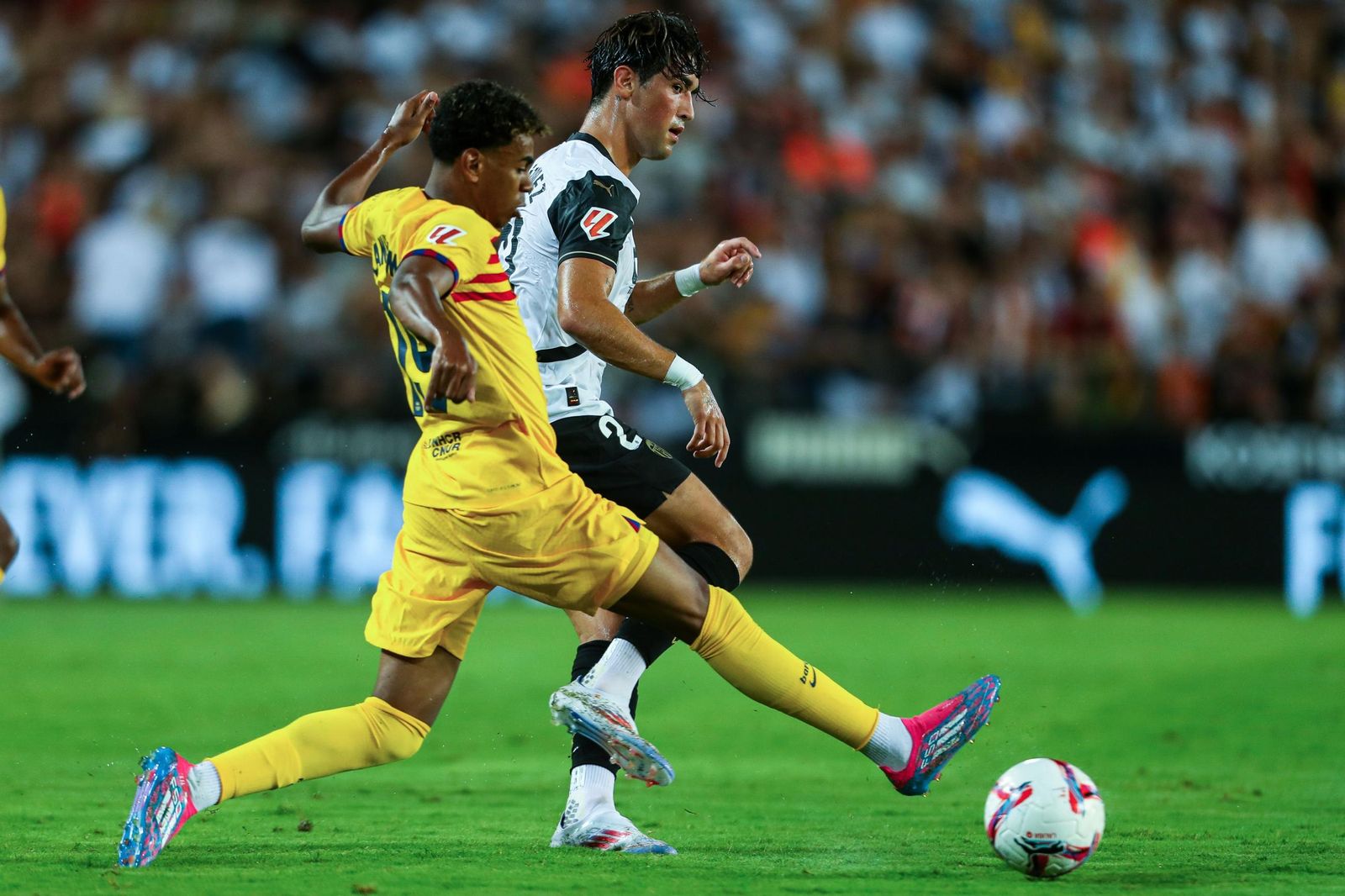 Las imágenes del Valencia - Barcelona