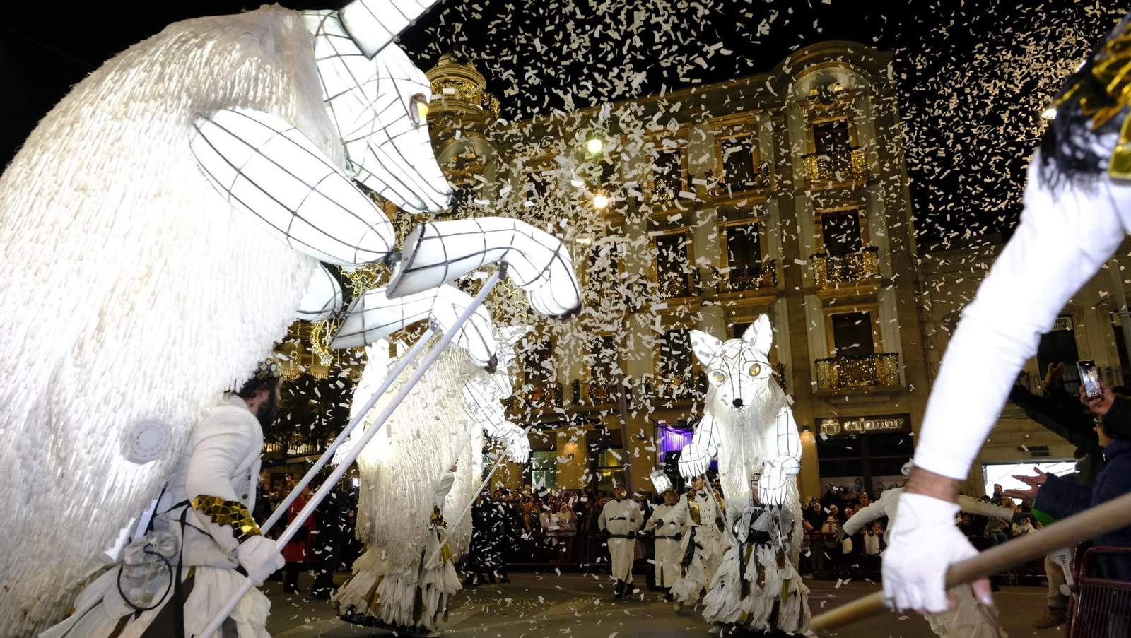 La Cabalgata de Reyes Magos de Almería, en imágenes